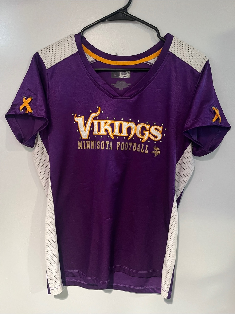Womens Minnesota Vikings Football Tee